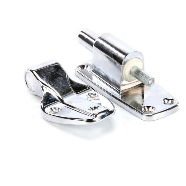 Hinge Chrome Flush